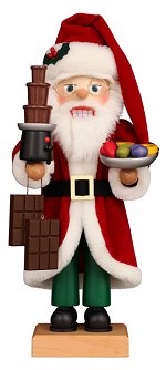Chocolate Fountain Santa<br>Ulbricht Nutcracker